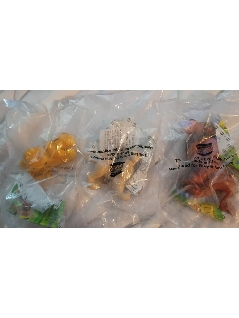 Vintage1994 Burger King DisneyThe Lion King Toys Simba, Nala, Scar Lot - Sealed